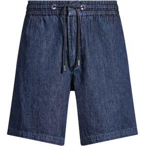 BOSS - Relaxed-fit Short - Donkerblauw - Denim