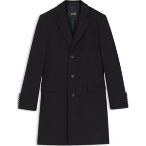 Slim-fit mantel van kasjmier