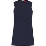 HUGO - A-lijn Jurk - Met Strikdetail - Tweedelig Logo