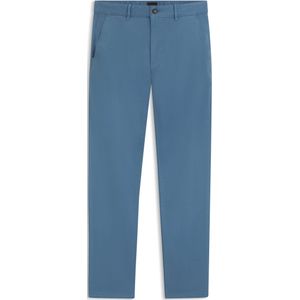 Slim-fit broek in satijn van stretchkatoen