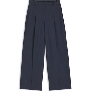 Regular-fit broek van scheerwol