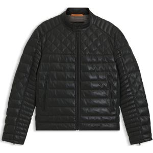 Jas van nappaleer met diverse stiksels