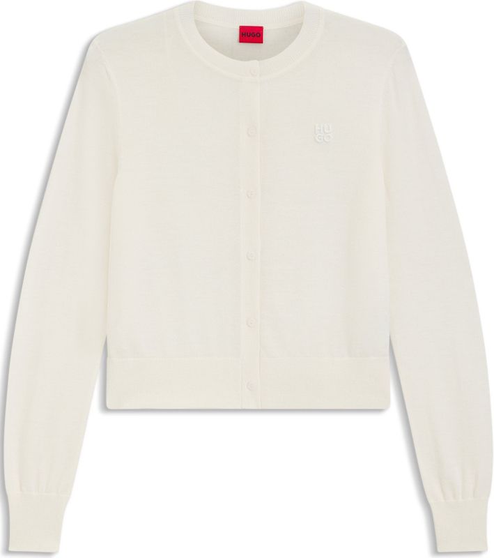 Hugo - Sfabri 10275352 01 - Trui - Merinowol - Regular Fit