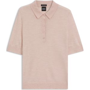 Polotrui van merinowol met knoopsluiting met 5 knopen