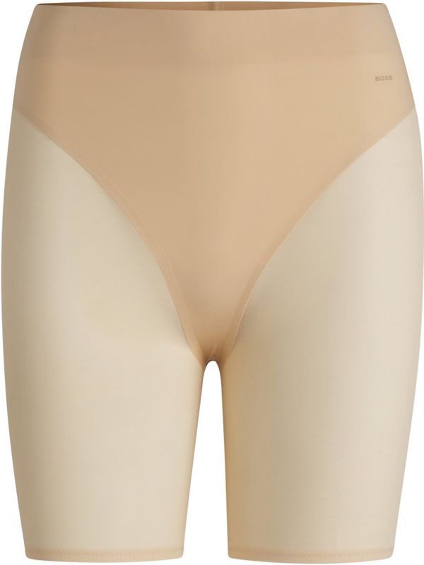 Light Beige - Slips - Aansluitend - Logoprint - Machinewas