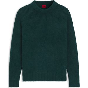 HUGO - Sloossy - Trui - Oversized Pasvorm - Wolmix met Alpaca