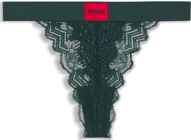 HUGO - 50535036 - Tanga - Rood - Vrouwelijk Kant