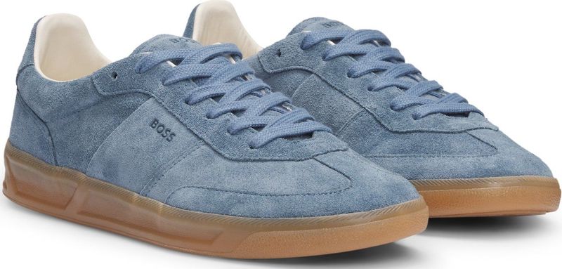 BOSS - Sneakers - Suède - Rubberzool