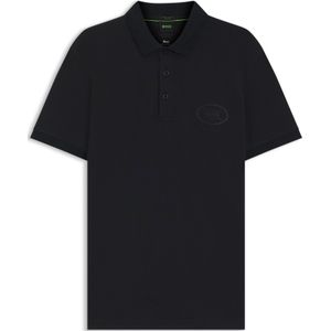 BOSS - Poloshirt - Katoenmix - Regular Fit - Vochtafvoerende Stretch Piqué