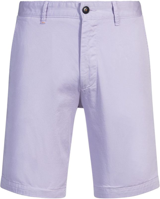 BOSS - Slim-fit Shorts - Katoenen Twill - Met Stretch