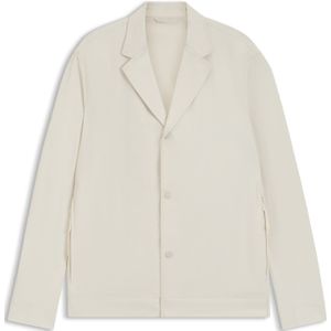 Compact opvouwbaar relaxed-fit overshirt van hoogwaardig stretchmateriaal