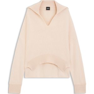 Relaxed-fit trui van scheerwol en kasjmier