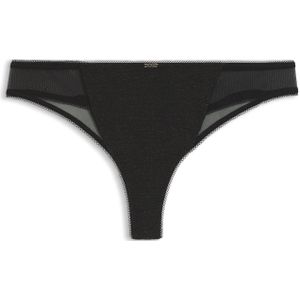 Set van drie strings met inzetstukken van mesh