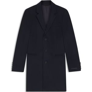 BECKHAM x BOSS - Slim-fit Mantel - Wol en Kasjmier