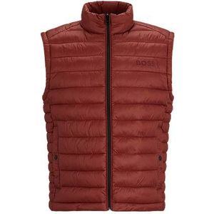 Opvouwbare bodywarmer met ton-sur-ton logo