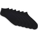 HUGO - Sportieve Sokken - Zwart - Katoenrijk Garen - 6 Paar