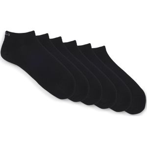HUGO - Sportieve Sokken - Zwart - Katoenrijk Garen - 6 Paar