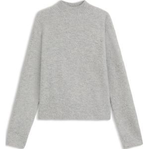 BOSS - Gebreide Trui - Wolmix met Kasjmier - Hoge Hals