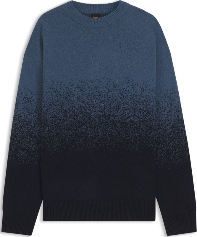 Boss - Kalbrush 10274253 - Trui - Relaxte Pasvorm - Ronde Hals - Lange Mouwen