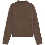 BOSS - Gebreide Trui - Wolmix met Kasjmier - Hoge Hals