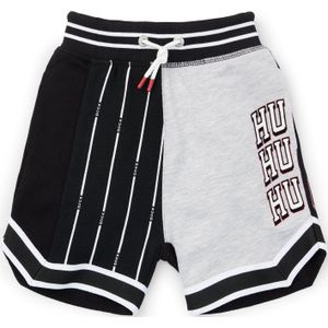 Kindershorts van een katoenmix met verschillende logo’s