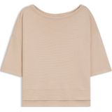 BOSS - Geribde Trui - Luxe Loungeoptie - Zacht Materiaal - Zijsplitten