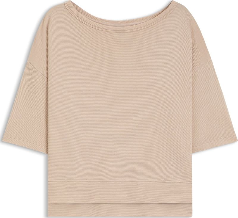 BOSS - Geribde Trui - Luxe Loungeoptie - Zacht Materiaal - Zijsplitten