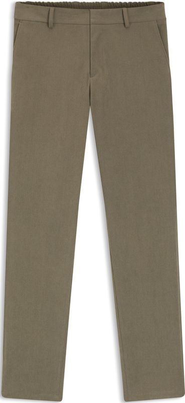 Slim-fit broek van stretch-corduroy