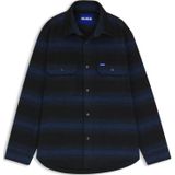 Hugo Blue - Ebolt - Flanellen Overhemd - Geruit - Oversized