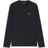 BOSS - T-shirt - Stretchkatoen - Met Contrastlogo