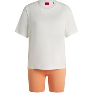 Pyjamaset met jersey T-shirt en short
