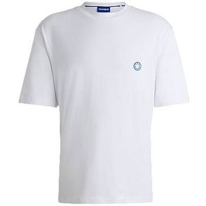 T-shirt van katoenen jersey met Smiley®-logo