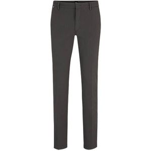 Slim-fit broek van een katoenmix