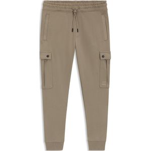 Relaxed-fit trainingsbroek van katoenen sweatstof met cargozakken