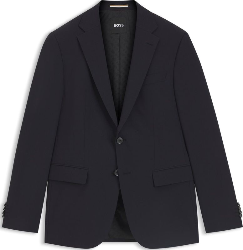 BOSS - Regular-fit Colbert - Wolmix - Tijdloze Klassieker