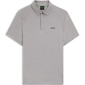 Actieve slim-fit polo met thermoregulerende eigenschappen