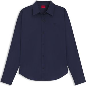 HUGO - Blouse - Canvas - Stretchkatoen - Regular-fit