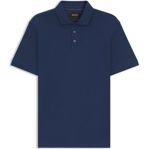 Regular-fit polo van gemerceriseerde katoen