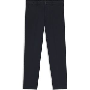 Slim-fit twill broek van stretchkatoen