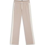 Trainingsbroek met dubbele tailleband en contrasterend detail