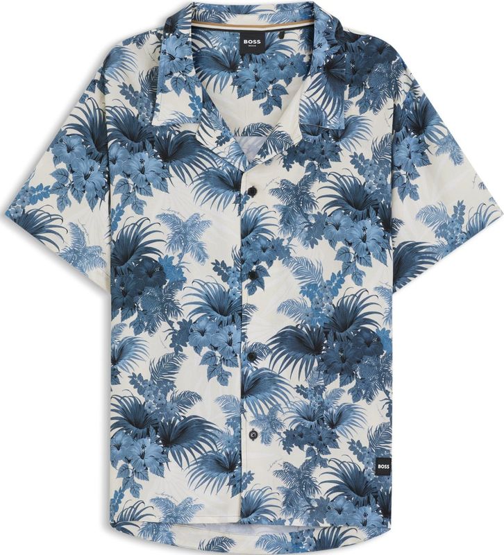 BOSS - Regular-fit Overhemd - Met Moderne Print