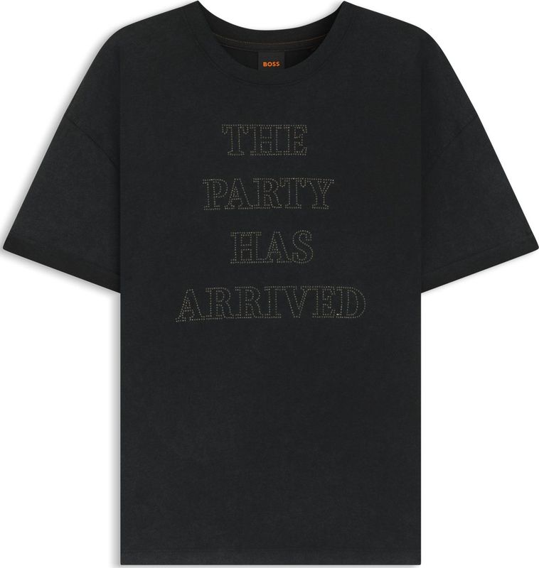 BOSS - T-shirt - Katoenen Jersey - Met Artwork