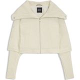 BOSS - Regular-fit Jasje - Met Rits - Oversized Revers