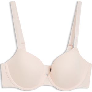 Balconette BH - Licht/Pastel Roze - Jersey - Gewatteerd met Beugel