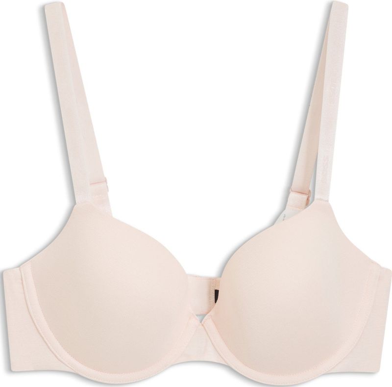 Balconette BH - Licht/Pastel Roze - Jersey - Gewatteerd met Beugel