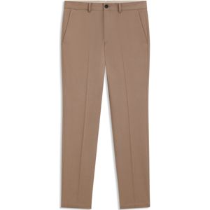 Slim-fit broek van katoen en kasjmier met stretch