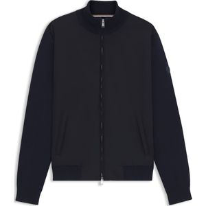 Regular-fit hybride jas met Double B-monogram