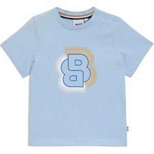 BOSS Kidswear - T-shirt - Zacht Katoen - Double B-Monogram