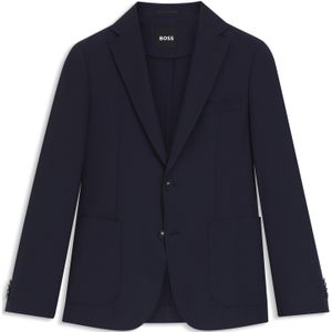 BOSS Menswear - Slim-fit Colbert - Machinewasbaar - Stretchmateriaal