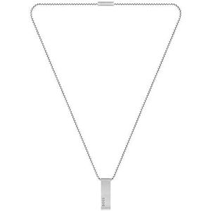 Schakelketting met hanger met logo en streep